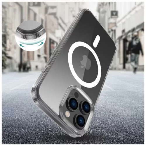  Tech-Protect FLEXAIR MAGSAFE Hybrid átlátszó tok Apple iPhone 16 Pro Max készülékhez