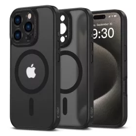    Tech-Protect MAGCAM MAGSAFE kameravédős fekete tok Apple iPhone 16 Pro Max készülékhez