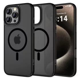    Tech-Protect MAGMAT MAGSAFE tok matt fekete Apple iPhone 16 Pro készülékhez
