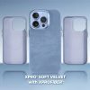 XPRO™ Soft Velvet Magsafe tok Apple iPhone 15 Pro készülékhez - Kék