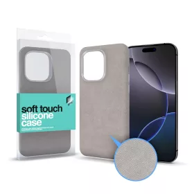   XPRO™ Soft Velvet Magsafe tok Apple iPhone 15 Pro készülékhez - Szürke