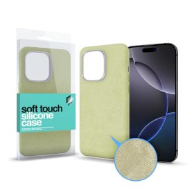   XPRO™ Soft Velvet Magsafe tok Apple iPhone 16 Pro készülékhez - Zöld