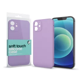   XPRO™ Soft Touch szilikon tok Slim lila Apple iPhone 16 Pro Max készülékhez