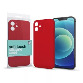   XPRO™ Soft Touch szilikon tok Slim piros Apple iPhone 16 Pro Max készülékhez