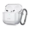 Tech-Protect FlexAir tok Apple AirPods 4 készülékhez Átlátszó