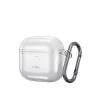 Tech-Protect FlexAir tok Apple AirPods 4 készülékhez Átlátszó
