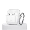 Tech-Protect FlexAir tok Apple AirPods 4 készülékhez Átlátszó