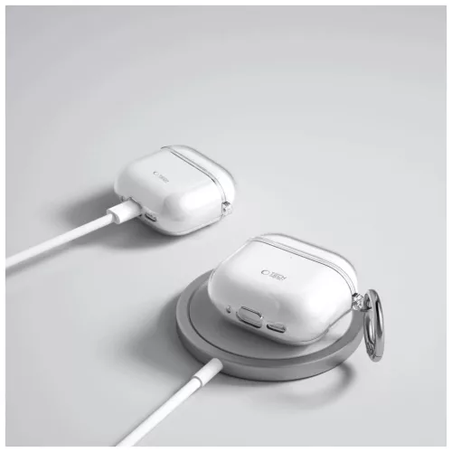 Tech-Protect FlexAir tok Apple AirPods 4 készülékhez Átlátszó