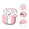 Tech-Protect Silicone Hook tok Apple AirPods 4 készülékhez Dusty Pink
