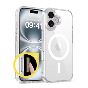   Tech-Protect FLEXAIR MAGSAFE CC átlátszó tok Apple iPhone 16 készülékhez