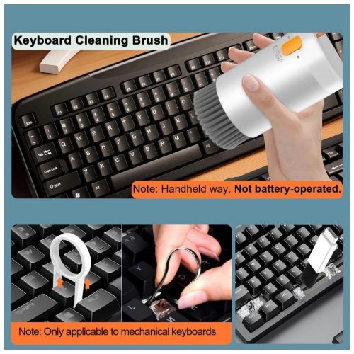 Tech-Protect CS01 fehér 20 az 1-ben tisztító szett telefonokhoz, headsetekhez, laptopokhoz, táblagépekhez, perifériákhoz