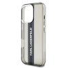 Karl Lagerfeld tok szürke KLHCP16XHCFCPSCK Apple iPhone 16 Pro Max készülékhez