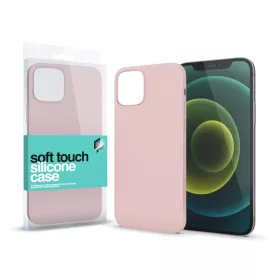   XPRO™ Soft Touch szilikon tok Slim púder pink Apple iPhone 16e készülékhez