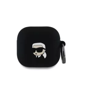   Karl Lagerfeld tok fekete KLA4RUNIKK Apple Airpods 4 készülékhez