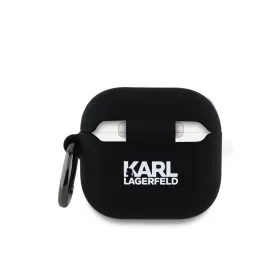   Karl Lagerfeld tok fekete KLA4RUNIKK Apple Airpods 4 készülékhez