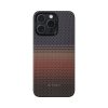 Pitaka Tactile Woven tok SUNSET Apple iPhone 15 Pro Max készülékhez - MagSafe rögzítéssel (KI1501SUM)