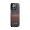 Pitaka Tactile Woven tok SUNSET Apple iPhone 15 Pro Max készülékhez - MagSafe rögzítéssel (KI1501SUM)