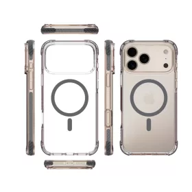   XPRO™ Hybrid Armor MagSafe szilikon tok Apple iPhone 15 Pro készülékhez SZÜRKE