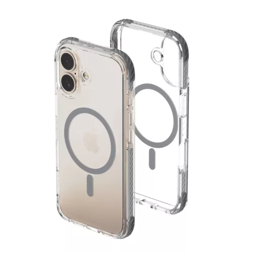 XPRO™ Hybrid Armor MagSafe szilikon tok Apple iPhone 15 Pro készülékhez SZÜRKE