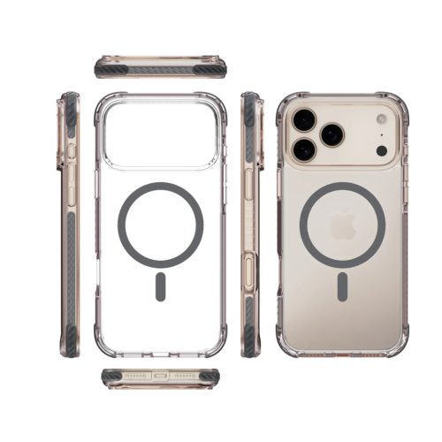 XPRO™ Hybrid Armor MagSafe szilikon tok Apple iPhone 16 Pro készülékhez SZÜRKE