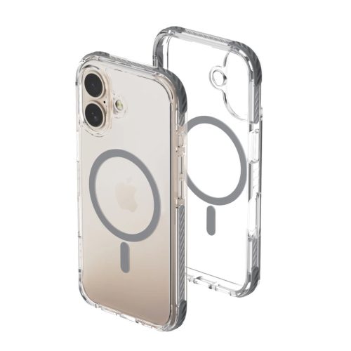 XPRO™ Hybrid Armor MagSafe szilikon tok Apple iPhone 16 Pro készülékhez SZÜRKE
