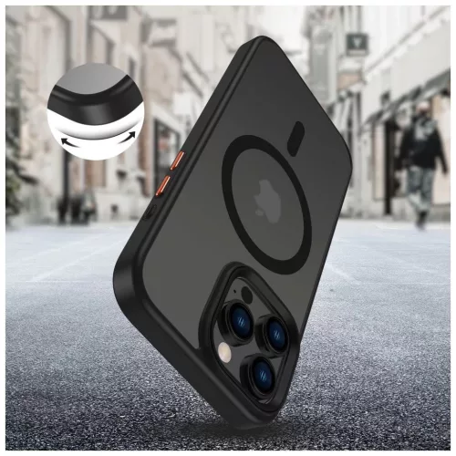 Tech-Protect MAGMAT XT 3 szettes fekete tok Apple iPhone 16 Pro Max készülékhez