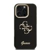 Guess tok kihajtható állvánnyal fekete GUHCP16LPCS4GSK Apple iPhone 16 Pro készülékhez