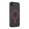 Tactical Hyperstealth 2.0 fekete/piros tok Apple iPhone 16e készülékhez