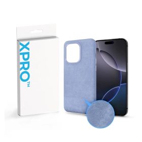  XPRO™ Soft Velvet Magsafe tok Apple iPhone 17 Pro készülékhez - Kék - ECO csomagolással