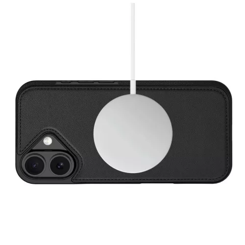 Tech-Protect WALLET MAGSAFE matt fekete tok Apple iPhone 17 készülékhez	