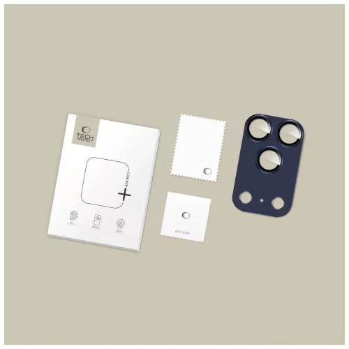 TECH-PROTECT CAMFULL FIT+ iPhone 17 Pro készülékhez kamera tok mélykék