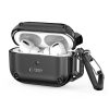 TECH-PROTECT ROUGH HOOK APPLE AIRPODS PRO 1/2 készülékhez tok – fekete