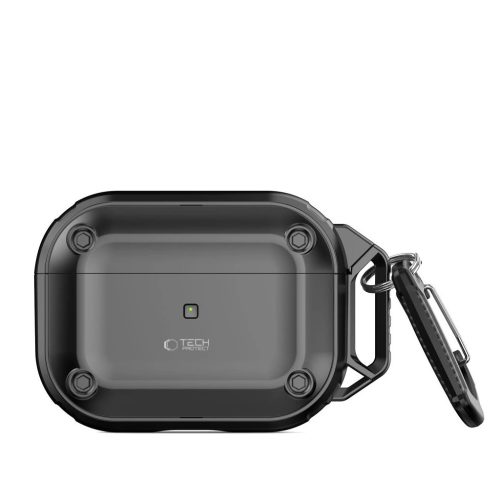 TECH-PROTECT ROUGH HOOK APPLE AIRPODS PRO 1/2 készülékhez tok – fekete