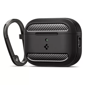   SPIGEN RUGGED ARMOR Apple AirPods Pro 3 készülékhez tok matt fekete