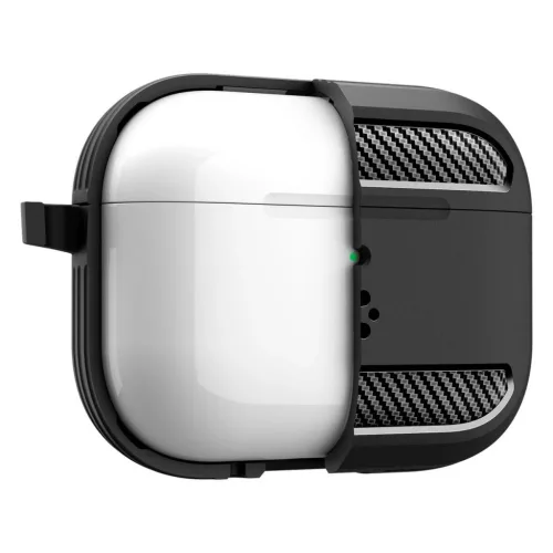SPIGEN RUGGED ARMOR Apple AirPods Pro 3 készülékhez tok matt fekete