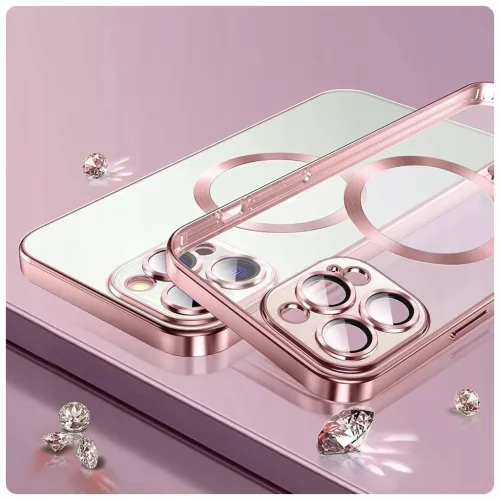 TECH-PROTECT MAGSHINE MAGSAFE iPhone 14 készülékhez tok lila