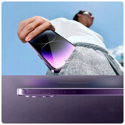 TECH-PROTECT MAGSHINE MAGSAFE iPhone 14 készülékhez tok lila