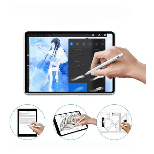 TECH-PROTECT digitális mágneses érintőceruza iPad készülékhez fehér