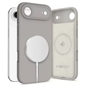   TECH-PROTECT szilikon MagSafe tok iPhone Air készülékhez kőszürke
