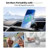 TECH-PROTECT szilikon MagSafe tok iPhone Air készülékhez kőszürke