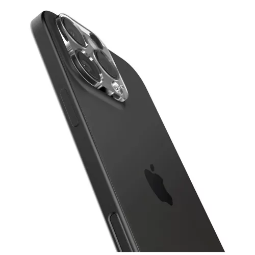SPIGEN OPTIK.TR kameravédő 2-PACK iPhone 14 Pro / Max / 15 Pro / Max / 16 Pro / Max készülékhez CRYSTAL CLEAR