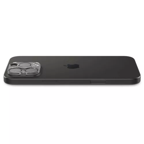 SPIGEN OPTIK.TR kameravédő 2-PACK iPhone 14 Pro / Max / 15 Pro / Max / 16 Pro / Max készülékhez CRYSTAL CLEAR