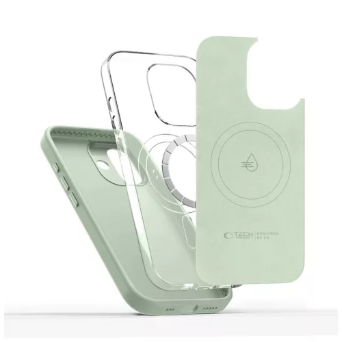 TECH-PROTECT UNIQ MAGSAFE iPhone 17 készülékhez tok zságerzöld