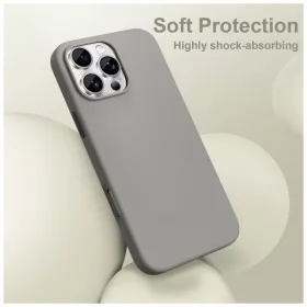   TECH-PROTECT szilikon MagSafe iPhone 16 Pro készülékhez tok Matte Clay