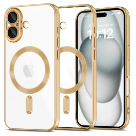   TECH-PROTECT MAGFLEX MAGSAFE IPHONE 16 tok készülékhez fényes arany