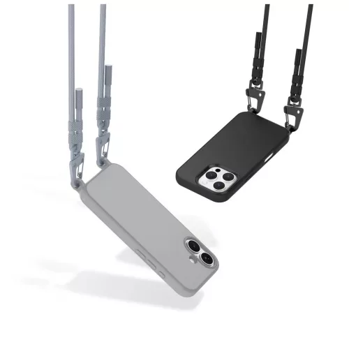 TECH-PROTECT MAGNECKLACE MAGSAFE IPHONE 16 PRO MAX készülékhez tok krétaszürke