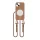 TECH-PROTECT MAGNECKLACE MAGSAFE iPhone 14 készülékhez tok csokoládébarna
