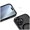 TECH-PROTECT MAGCAM MAGSAFE iPhone 17 készülékhez tok matt fekete
