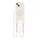 TECH-PROTECT MAGNECKLACE védőtok MAGSAFE iPhone 14 készülékhez kozmikus latte