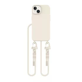   TECH-PROTECT MAGNECKLACE védőtok MAGSAFE iPhone 14 készülékhez kozmikus latte
